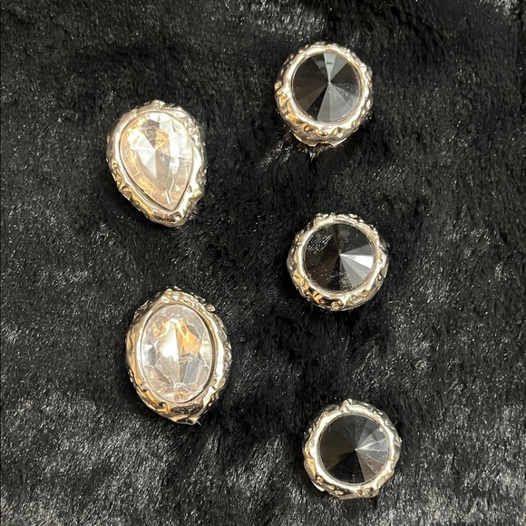 Pearl & Rhinestone Buttoncovers - Picture 4 of 4